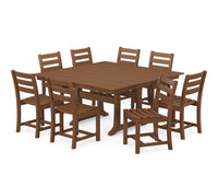 Thumbnail for Trex Monterey Bay 9-Piece Farmhouse Trestle Dining Set
