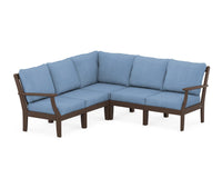 Thumbnail for Trex Yacht Club Modular 5-Piece Deep Seating Set