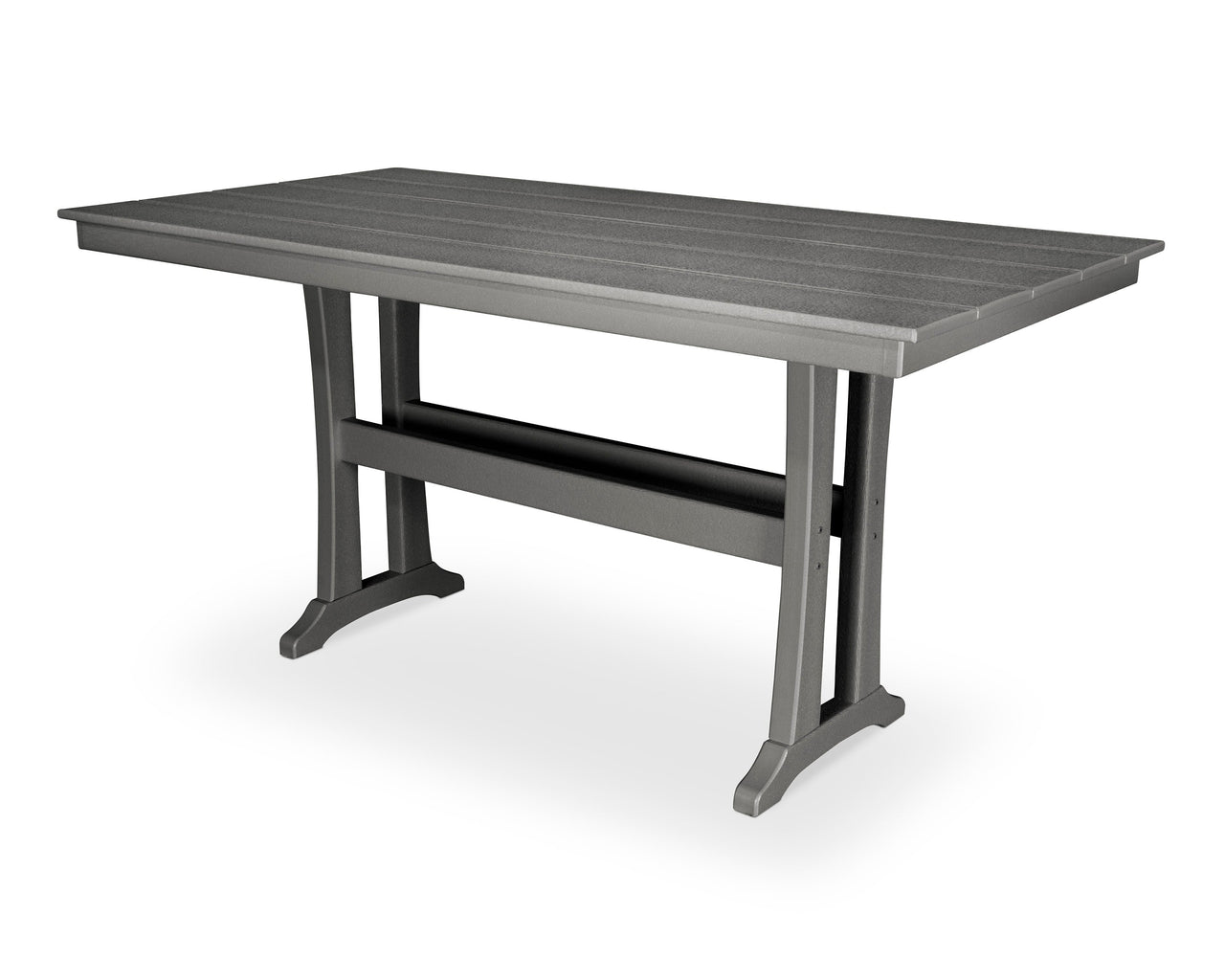 Trex Farmhouse Trestle 37" x 72" Counter Table
