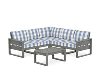 Thumbnail for Trex Eastport 6-Piece Deep Seating Sectional + Coffee Table Set