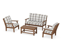 Thumbnail for Trex Yacht Club 4-Piece Deep Seating Chair Set