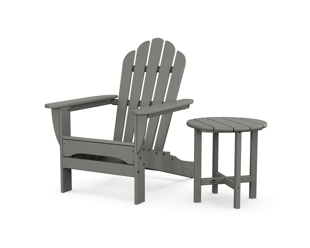 Trex Monterey Bay Adirondack Chair with Side Table