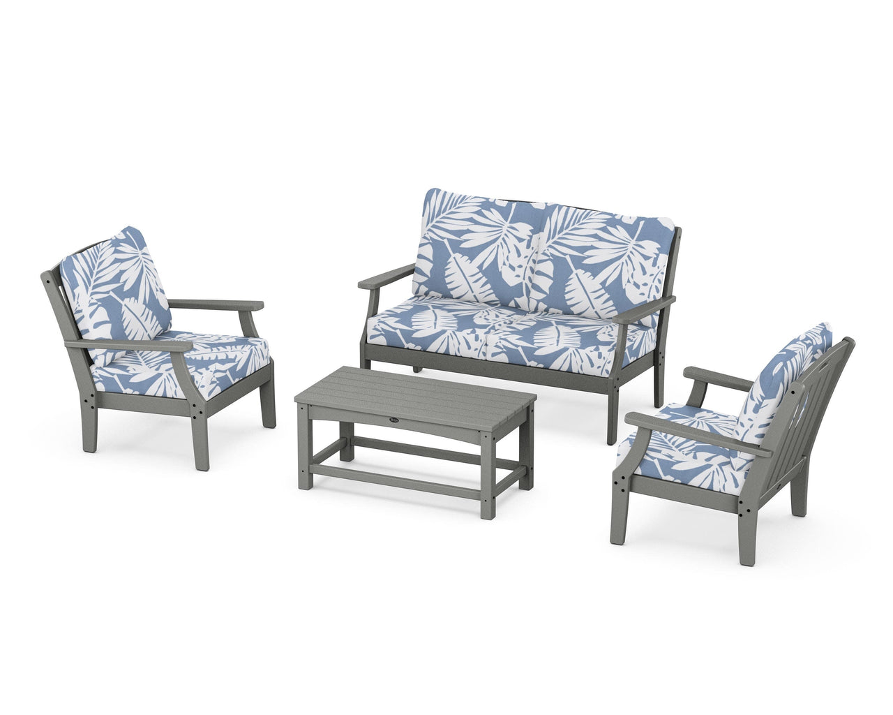 Trex Yacht Club 4-Piece Deep Seating Chair Set