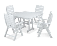 Thumbnail for Trex Yacht Club Highback 5-Piece Dining Set