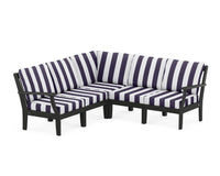 Thumbnail for Trex Yacht Club Modular 5-Piece Deep Seating Set