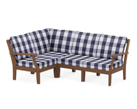 Thumbnail for Trex Yacht Club Modular 4-Piece Deep Seating Set