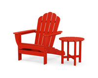 Thumbnail for Trex Monterey Bay Oversized Adirondack Chair with Side Table