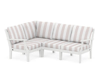 Thumbnail for Trex Yacht Club Modular 4-Piece Deep Seating Set
