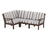 Thumbnail for Trex Yacht Club Modular 4-Piece Deep Seating Set