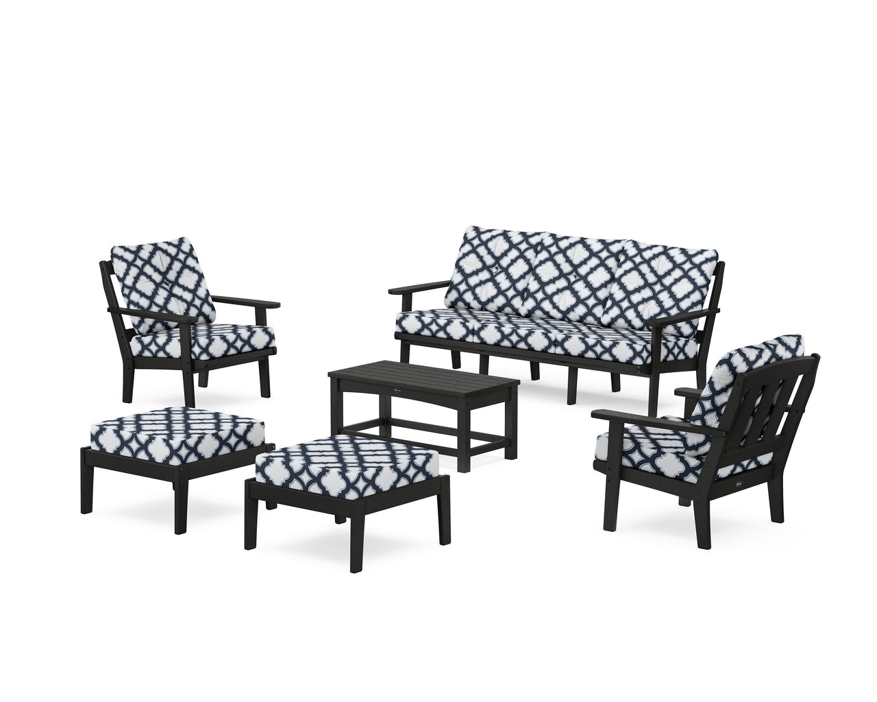 Trex Cape Cod 6-Piece Lounge Sofa Set