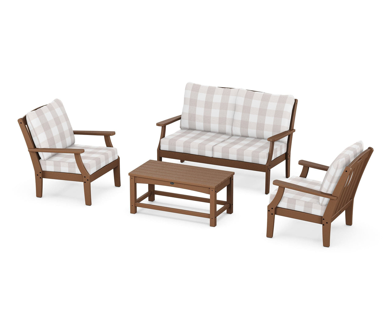 Trex Yacht Club 4-Piece Deep Seating Chair Set