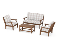 Thumbnail for Trex Yacht Club 4-Piece Deep Seating Chair Set