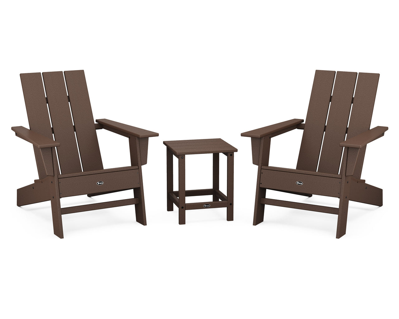Trex Eastport 3-Piece Modern Adirondack Set