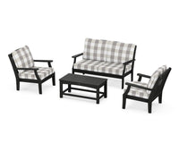Thumbnail for Trex Yacht Club 4-Piece Deep Seating Chair Set