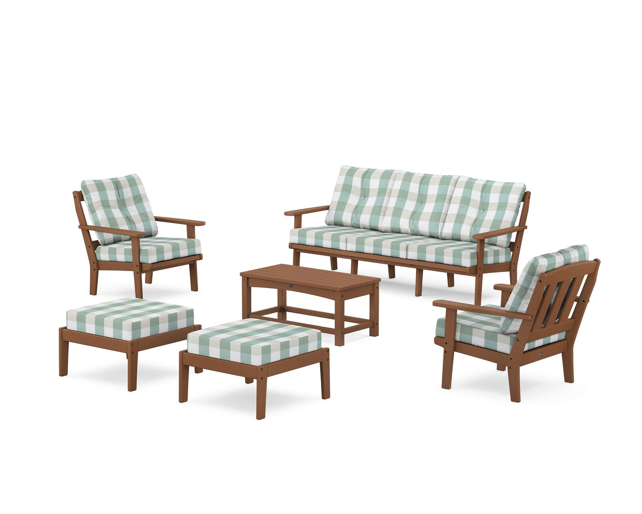 Trex Cape Cod 6-Piece Lounge Sofa Set