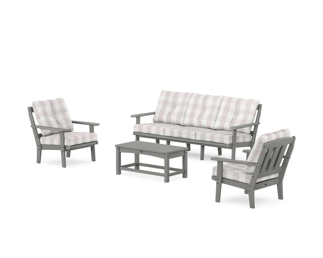 Trex Cape Cod 4-Piece Deep Seating Set with Sofa