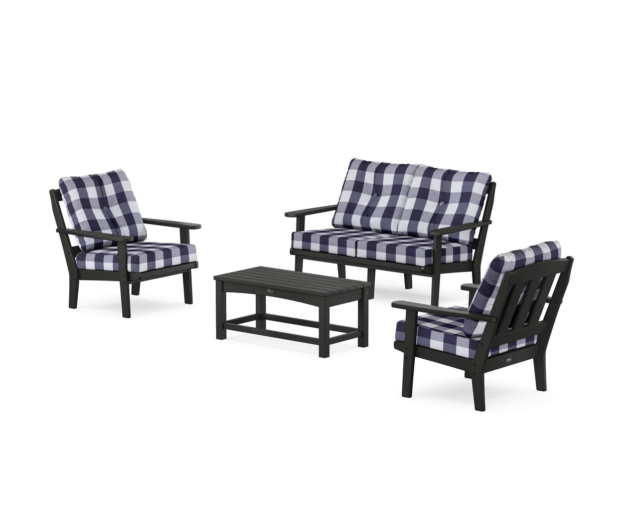 Trex Cape Cod 4-Piece Deep Seating Set with Loveseat
