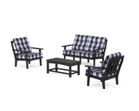 Thumbnail for Trex Cape Cod 4-Piece Deep Seating Set with Loveseat