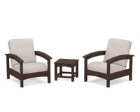 Thumbnail for Trex Rockport Club 3-Piece Deep Seating Conversation Set