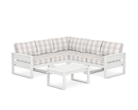 Thumbnail for Trex Eastport 6-Piece Deep Seating Sectional + Coffee Table Set