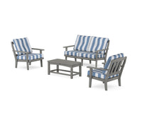 Thumbnail for Trex Cape Cod 4-Piece Deep Seating Set with Loveseat
