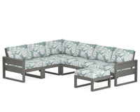 Thumbnail for Trex Eastport 6-Piece Sectional with Ottoman