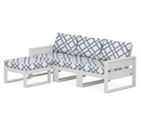 Thumbnail for Trex Eastport 4- Piece Sectional with Ottoman