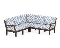 Thumbnail for Trex Yacht Club Modular 5-Piece Deep Seating Set
