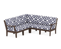 Thumbnail for Trex Yacht Club Modular 5-Piece Deep Seating Set