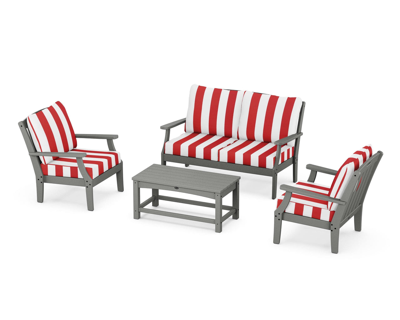Trex Yacht Club 4-Piece Deep Seating Chair Set