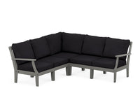 Thumbnail for Trex Yacht Club Modular 5-Piece Deep Seating Set