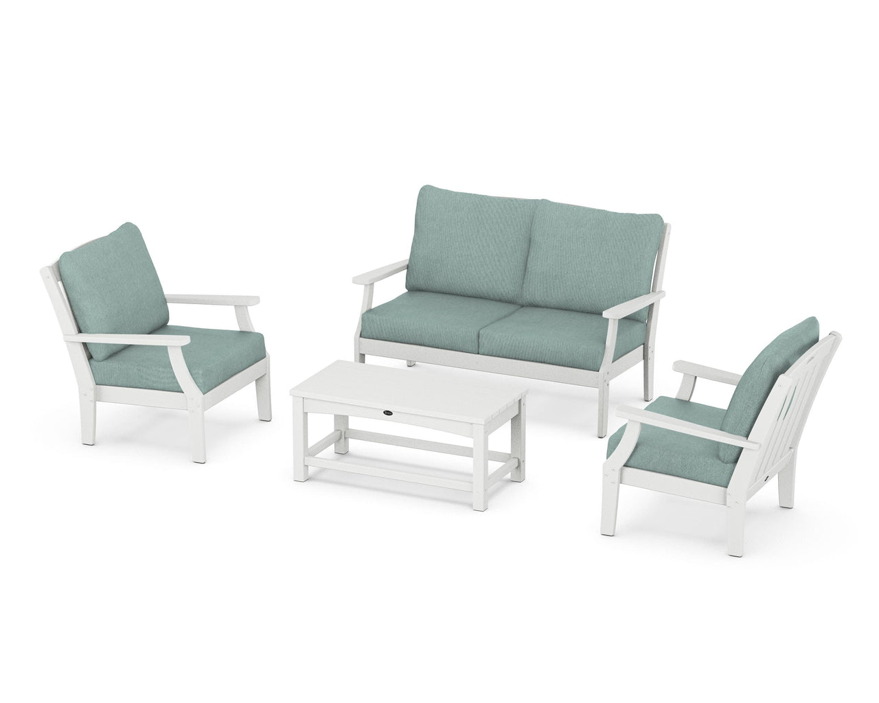 Trex Yacht Club 4-Piece Deep Seating Chair Set