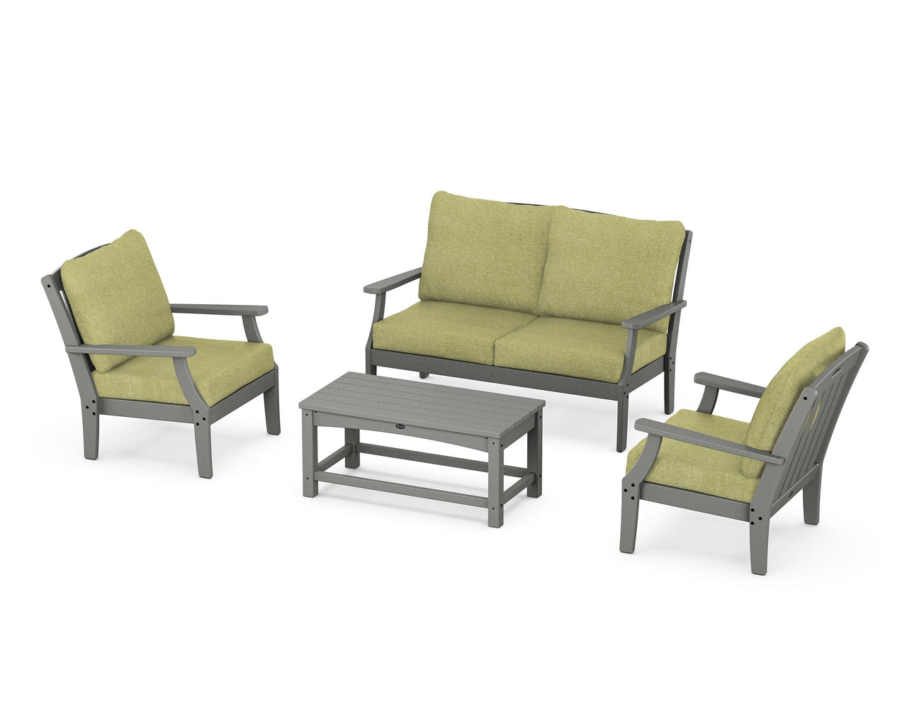 Trex Yacht Club 4-Piece Deep Seating Chair Set