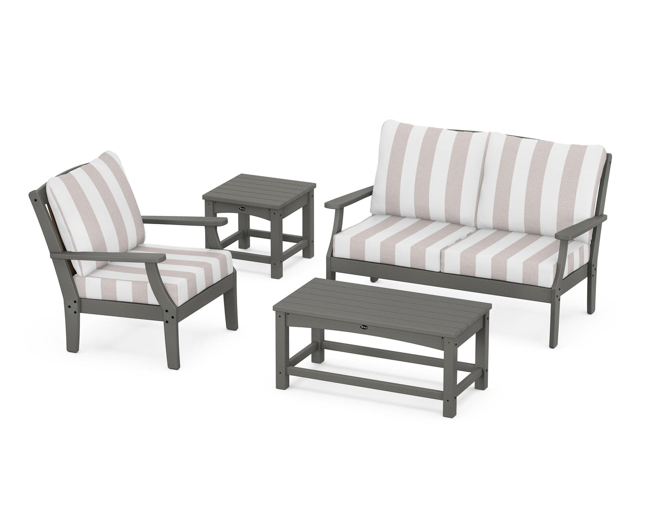 Trex Yacht Club 4-Piece Deep Seating Set