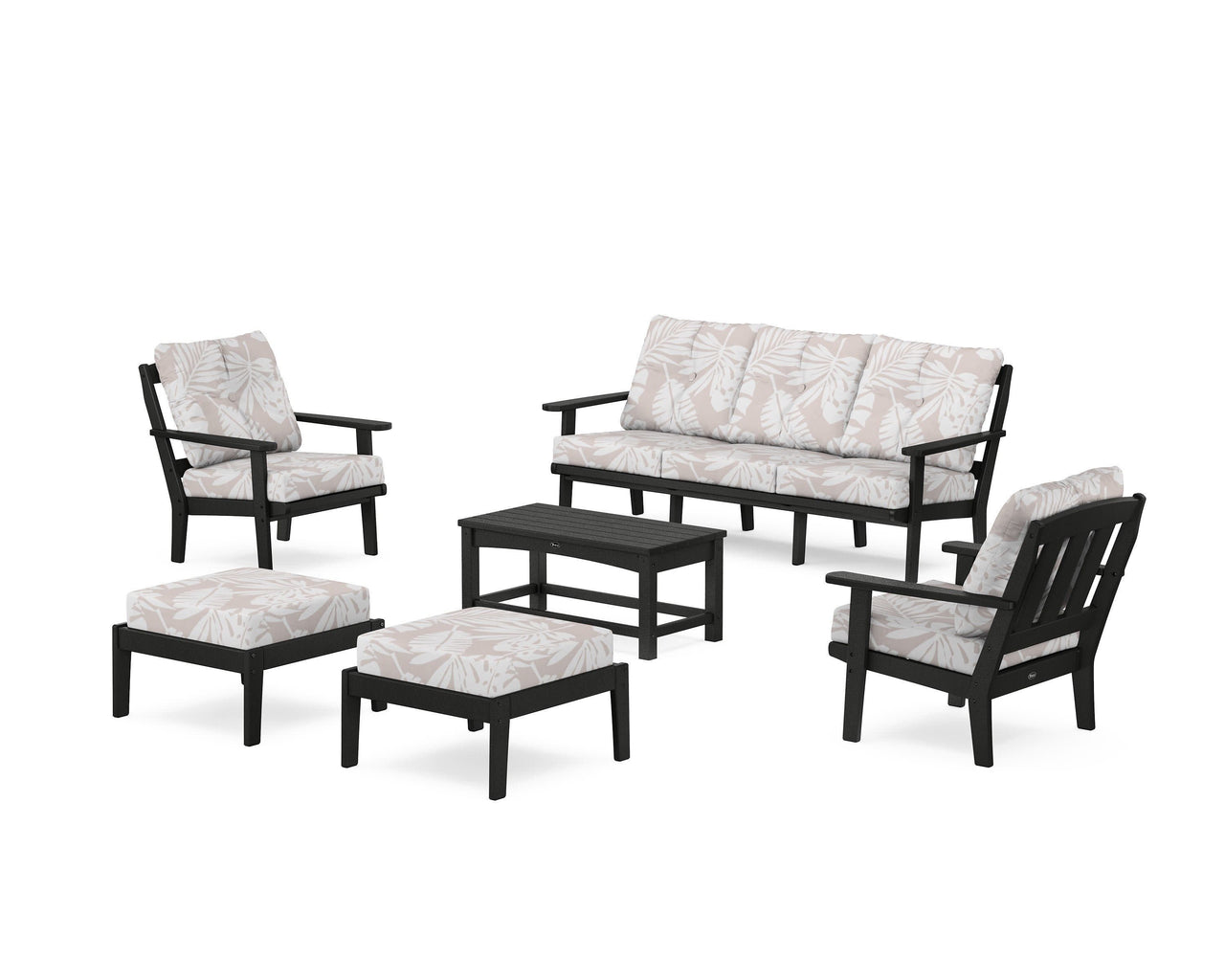 Trex Cape Cod 6-Piece Lounge Sofa Set