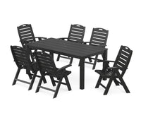 Thumbnail for Trex Yacht Club Highback Chair 7-Piece Parsons Dining Set