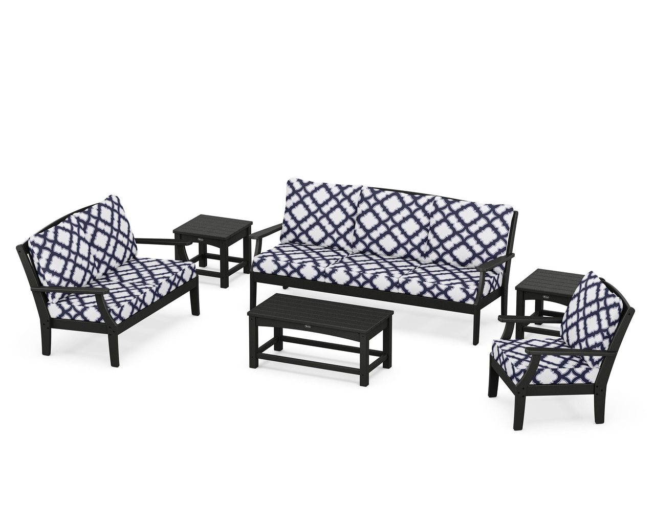 Trex Yacht Club 6-Piece Deep Seating Set