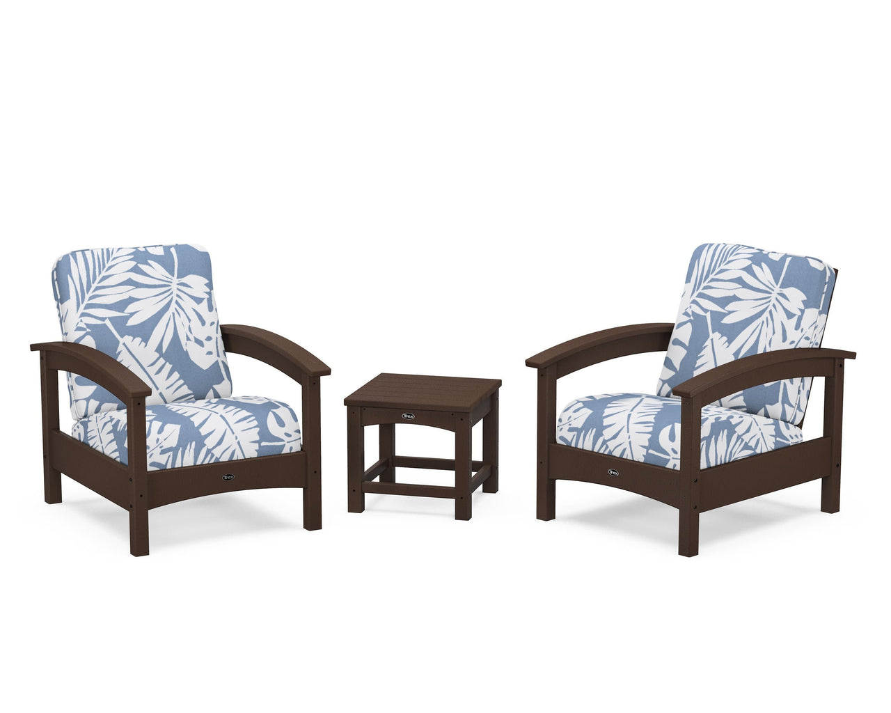 Trex Rockport Club 3-Piece Deep Seating Conversation Set