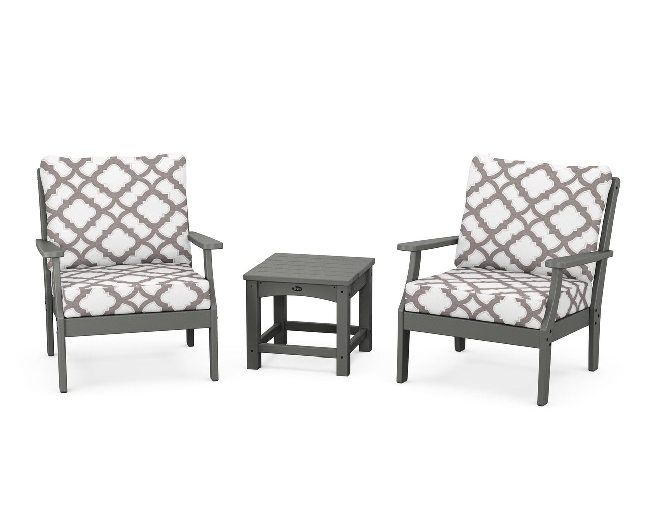 Trex Yacht Club 3-Piece Deep Seating Set