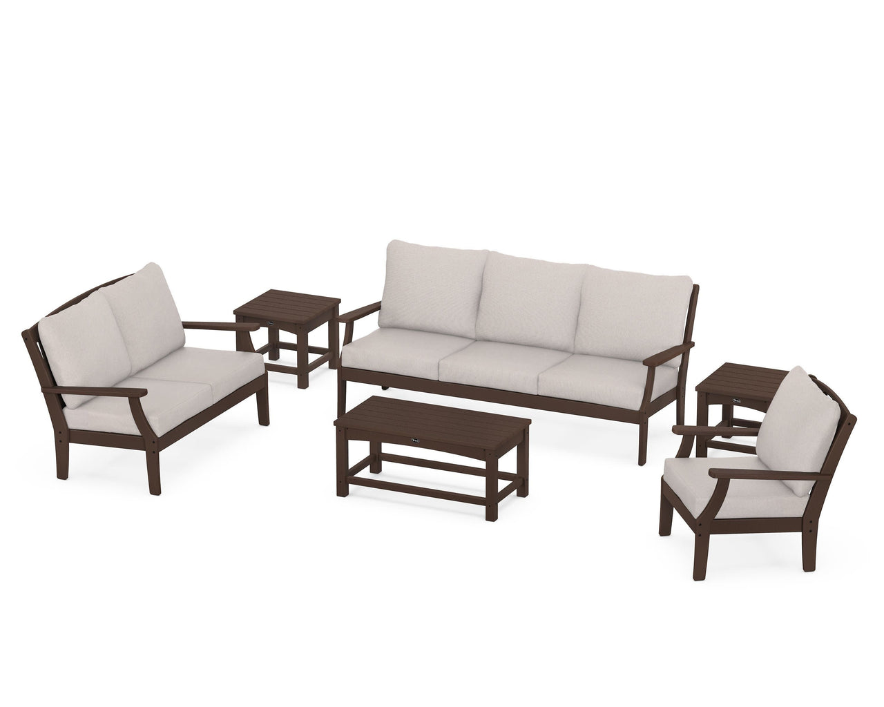 Trex Yacht Club 6-Piece Deep Seating Set