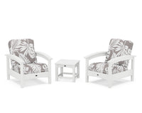 Thumbnail for Trex Rockport Club 3-Piece Deep Seating Conversation Set