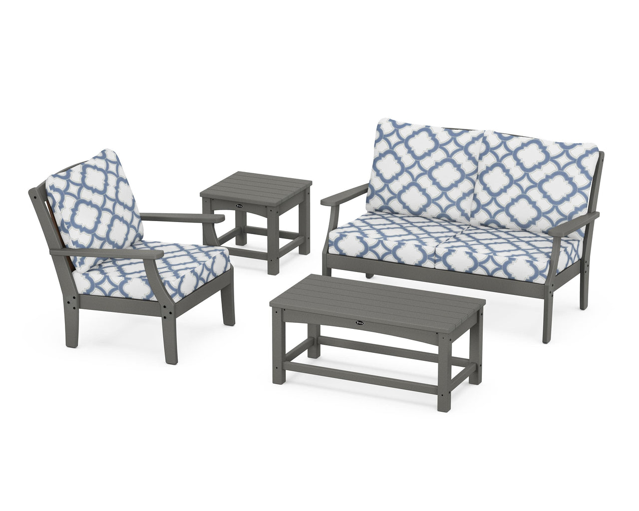 Trex Yacht Club 4-Piece Deep Seating Set