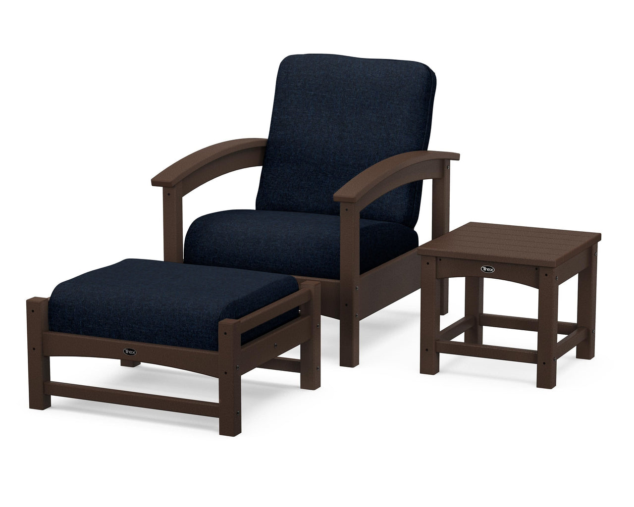 Trex Rockport 3-Piece Deep Seating Set