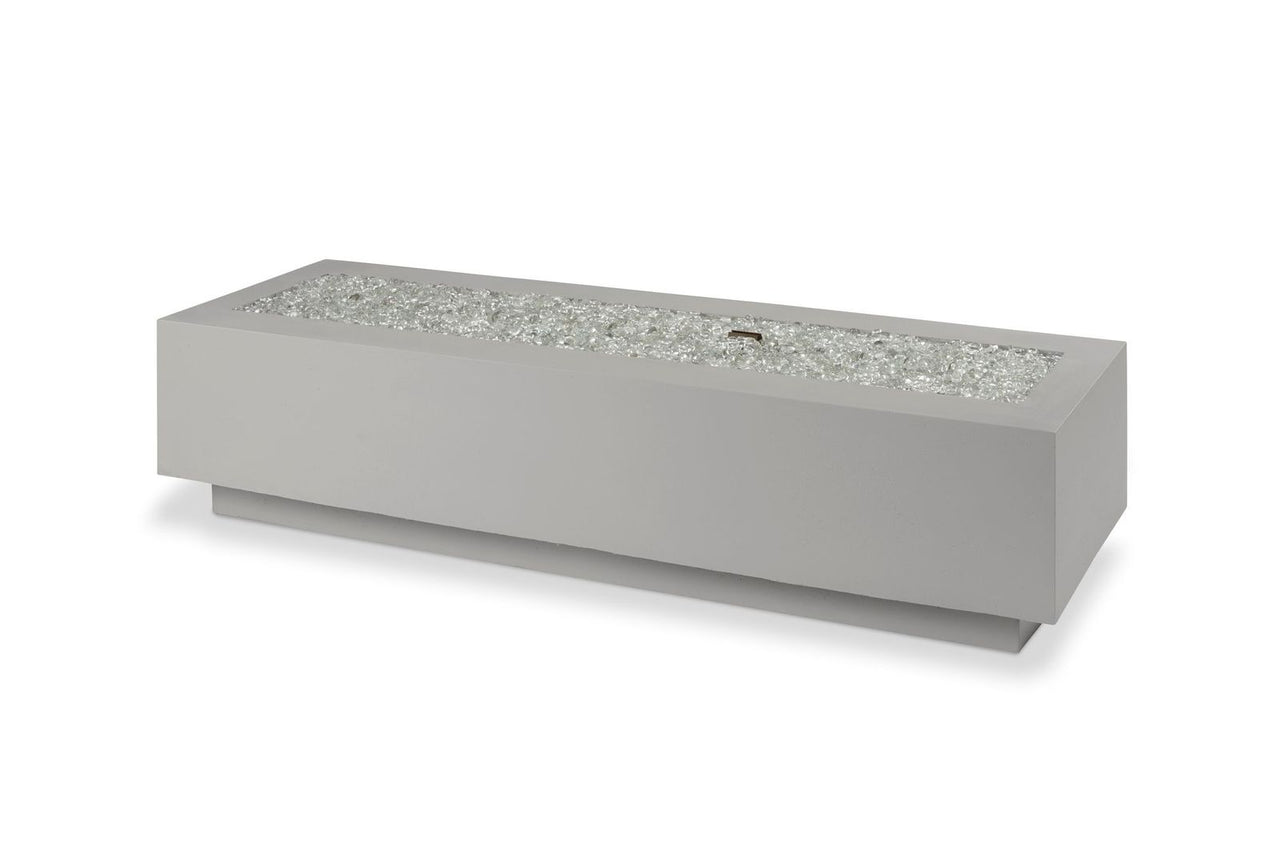 Natural Grey Cove 72" Linear Gas Fire TableCV-72