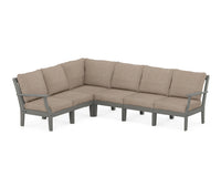 Thumbnail for Trex Yacht Club Modular 6-Piece Deep Seating Set