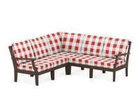 Thumbnail for Trex Yacht Club Modular 5-Piece Deep Seating Set