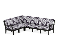 Thumbnail for Trex Yacht Club Modular 6-Piece Deep Seating Set