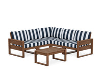 Thumbnail for Trex Eastport 6-Piece Deep Seating Sectional + Coffee Table Set