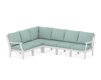 Thumbnail for Trex Yacht Club Modular 6-Piece Deep Seating Set