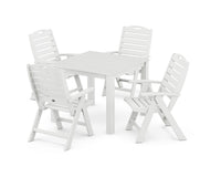 Thumbnail for Trex Yacht Club Highback Chair 5-Piece Parsons Dining Set